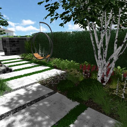 návrh zahrady